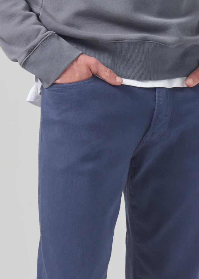 Citizens Of Humanity Adler Slim Soft Weft In Ocean Men Pants
