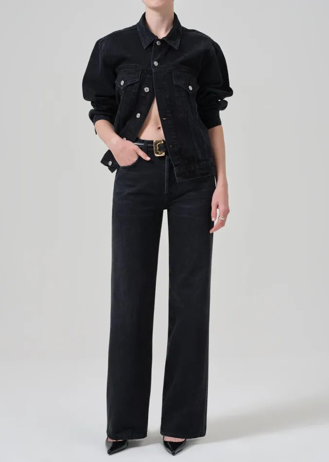 Citizens Of Humanity Annina High Rise Wide Leg 30034 In Prophecy Women Jeans