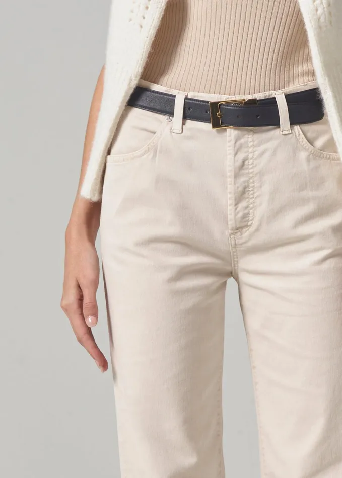 Citizens Of Humanity Annina High Rise Wide Leg 33034 In Almondette Women Jeans