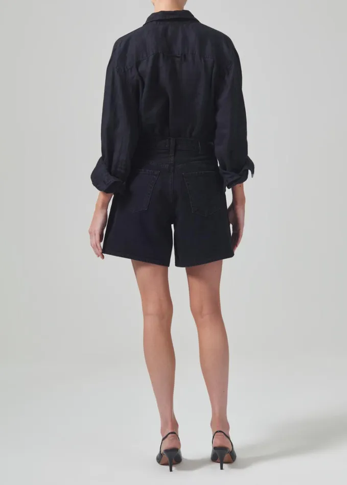 Citizens Of Humanity Brynn Drawstring Short In Midnight Sky Women Shorts and Skirts