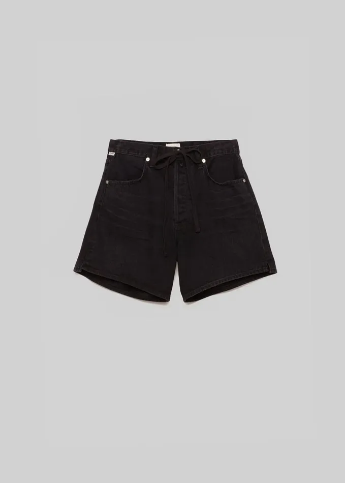 Citizens Of Humanity Brynn Drawstring Short In Midnight Sky Women Shorts and Skirts