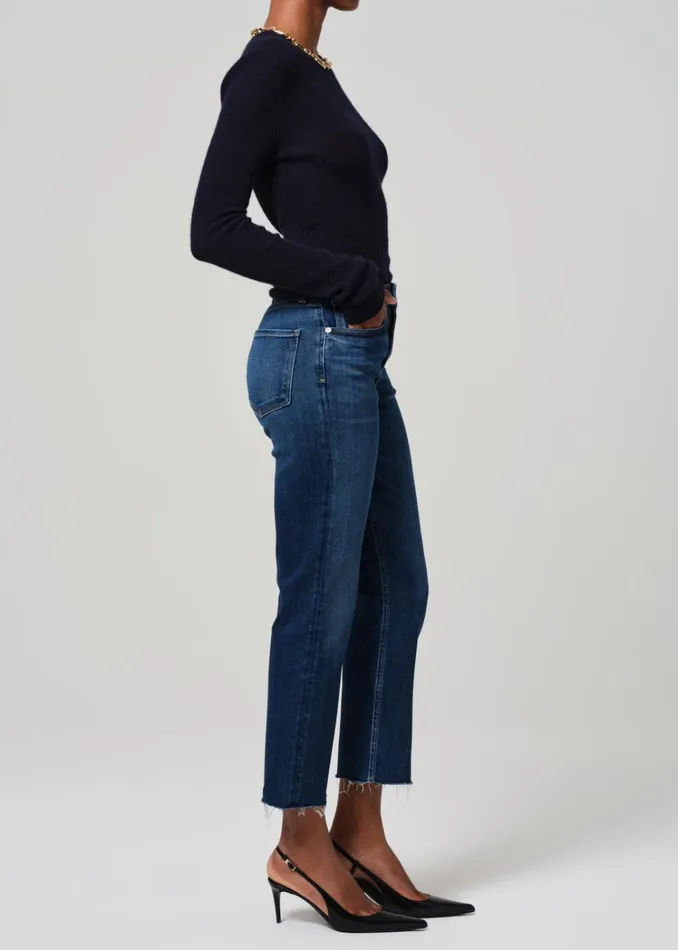 Citizens Of Humanity Caia Straight In Regency Women Jeans