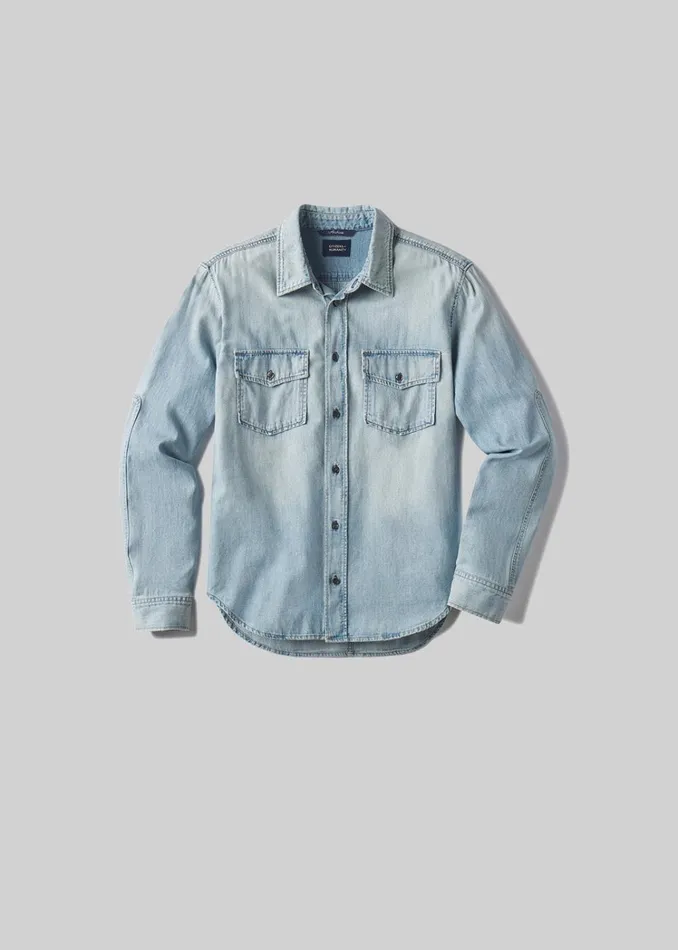 Citizens Of Humanity Cairo Utility Shirt In Tempo Men Shirts