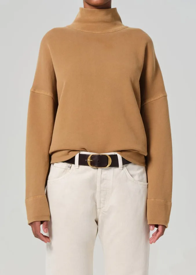 Citizens Of Humanity Cara Turtleneck In Marcona Women Tops