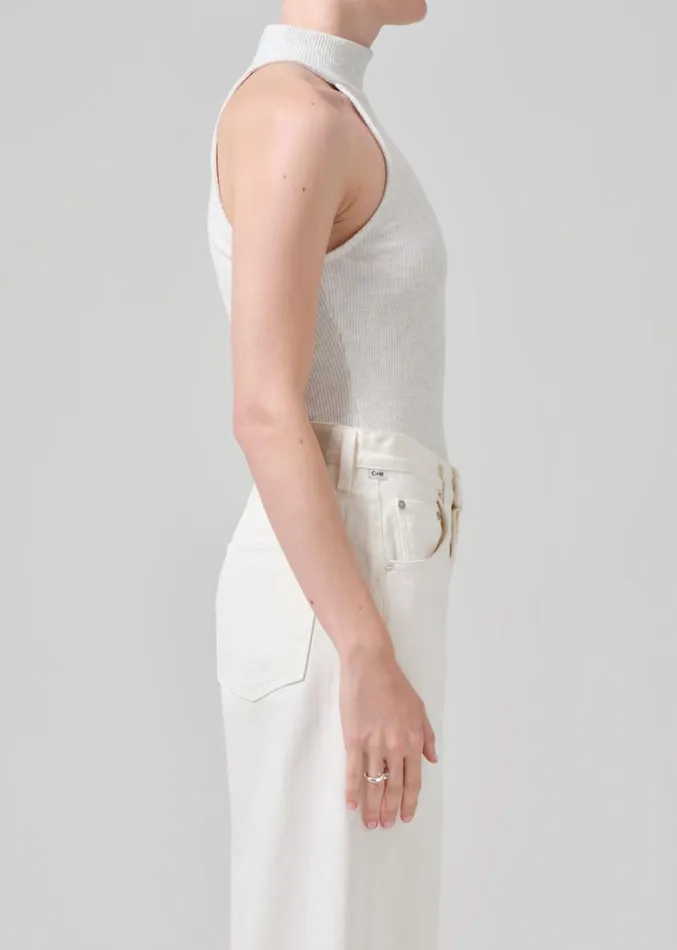 Citizens Of Humanity Dani Sleeveless Mock Neck In Pashmina Women Tops