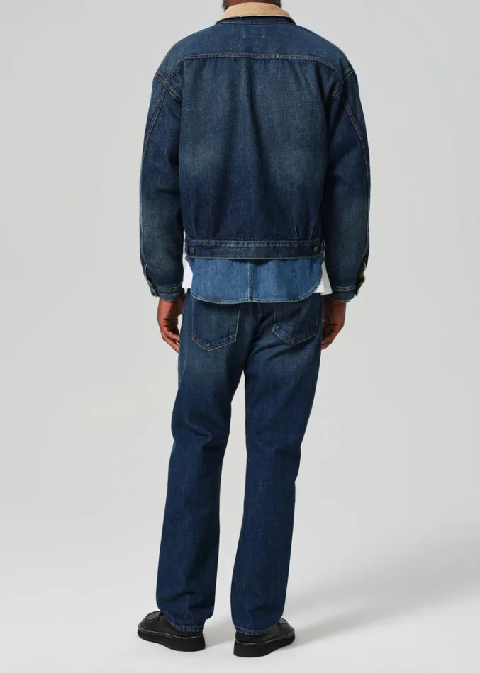 Citizens Of Humanity Elijah Relaxed Straight Japanese Selvedge In Covell Men Jeans