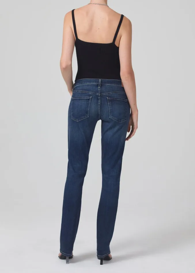 Citizens Of Humanity Emerson Mid Rise Relaxed Long In Blue Ridge Women Jeans