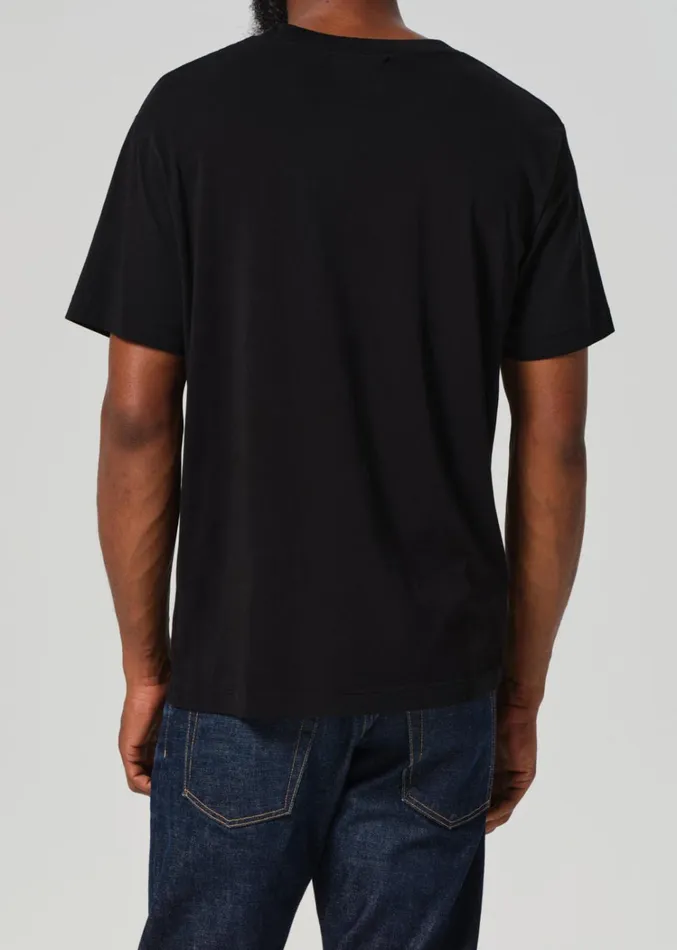 Citizens Of Humanity Everyday Short Sleeve Tee In Black Men Shirts