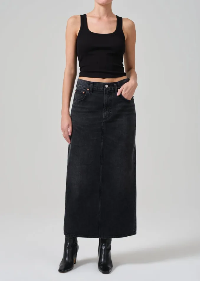 Citizens Of Humanity Faye Tank In Black Women Tops