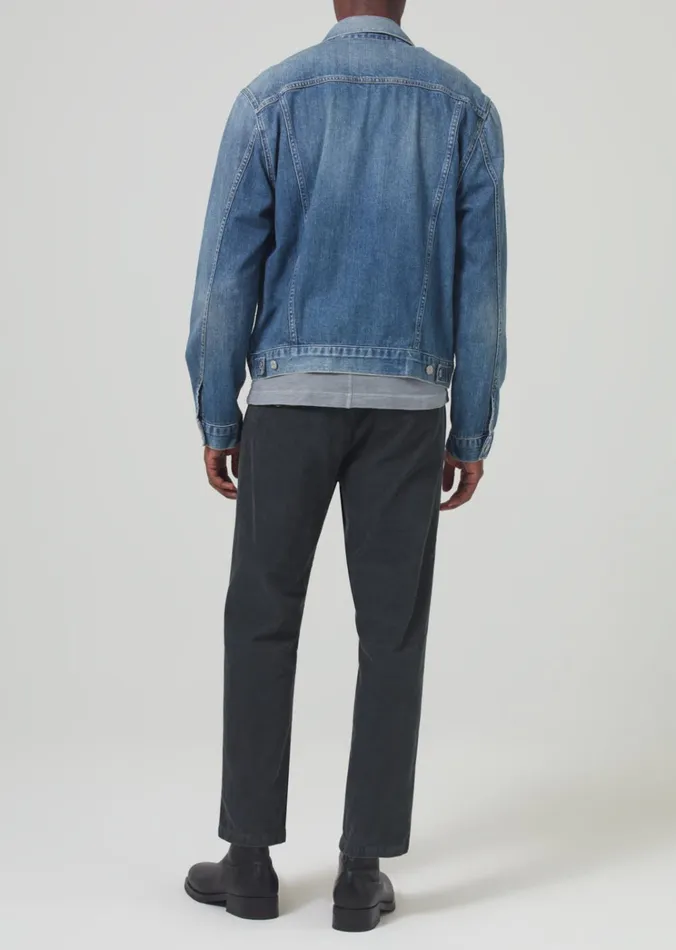 Citizens Of Humanity Finn Relaxed Trouser Corduroy In Charred Cedar Men Pants