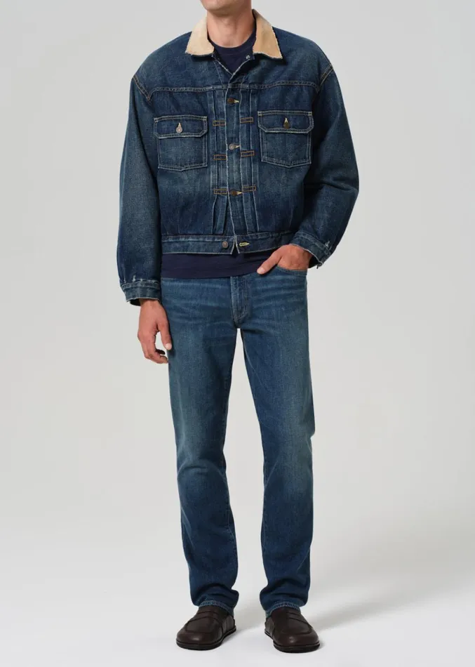 Citizens Of Humanity Gage Slim Straight Archive In Kinetic Men Jeans