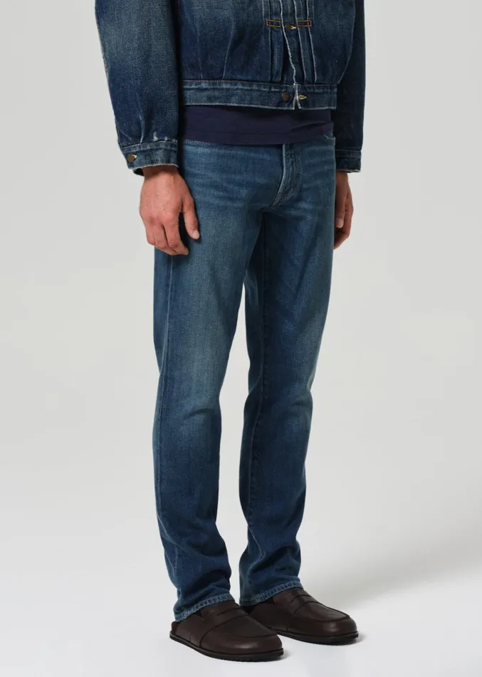 Citizens Of Humanity Gage Slim Straight Archive In Kinetic Men Jeans