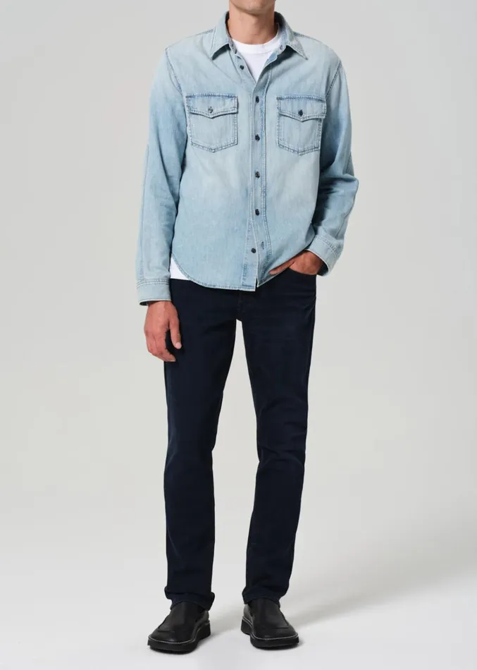 Citizens Of Humanity Gage Slim Straight Perform In Hyde Men Jeans