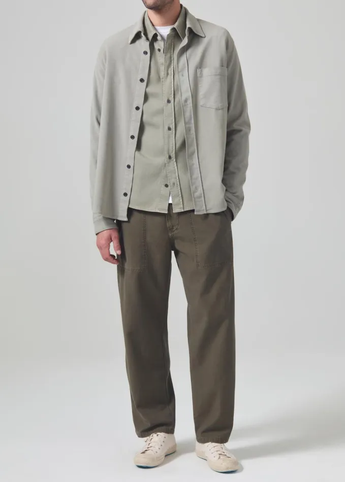 Citizens Of Humanity Hayden Relaxed Utility Pant In Tea Leaf Men Pants