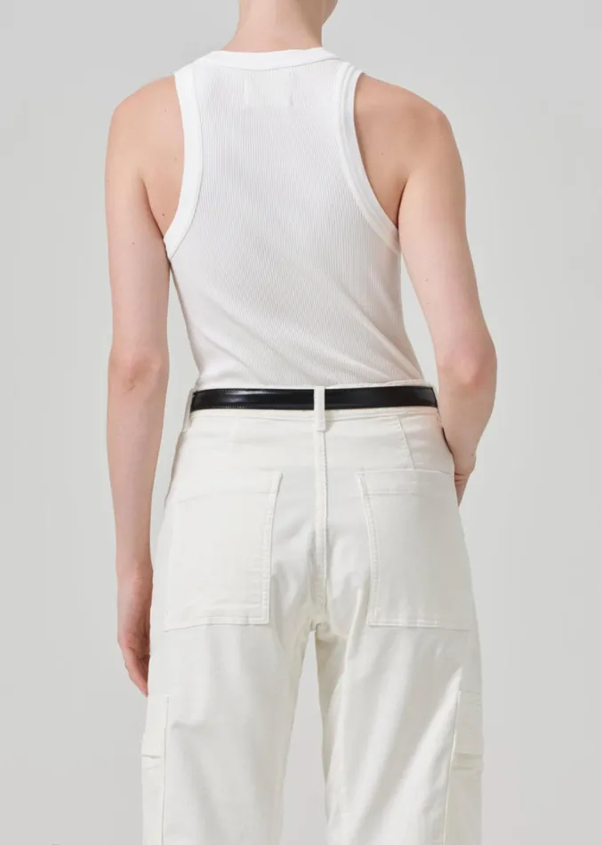 Citizens Of Humanity Isabel Rib Tank In Pashmina Women Tops