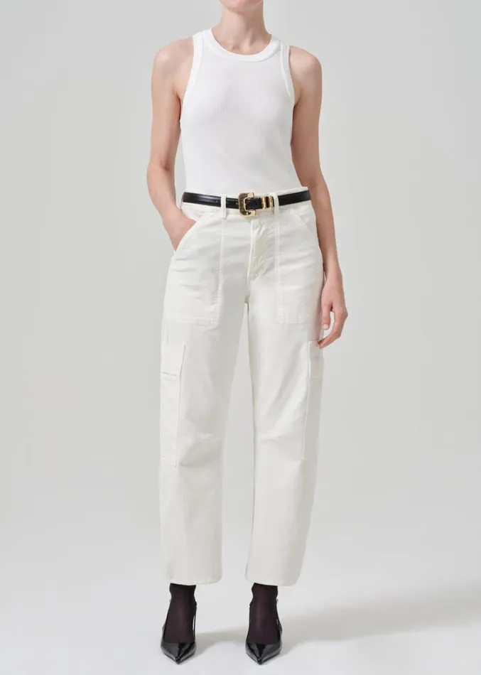 Citizens Of Humanity Isabel Rib Tank In Pashmina Women Tops