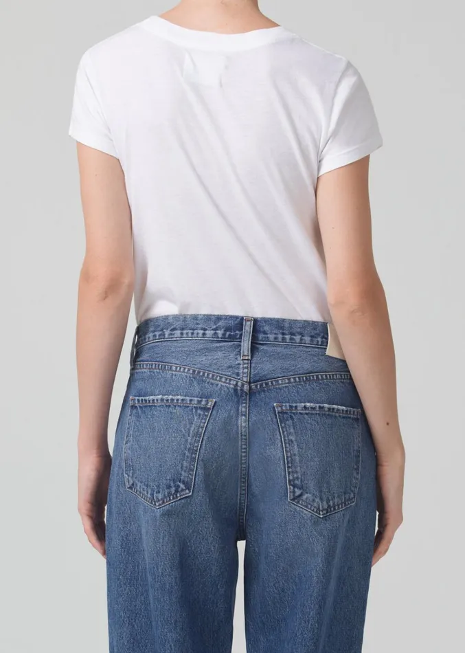 Citizens Of Humanity Juliette Slim TShirt In White Women Tops