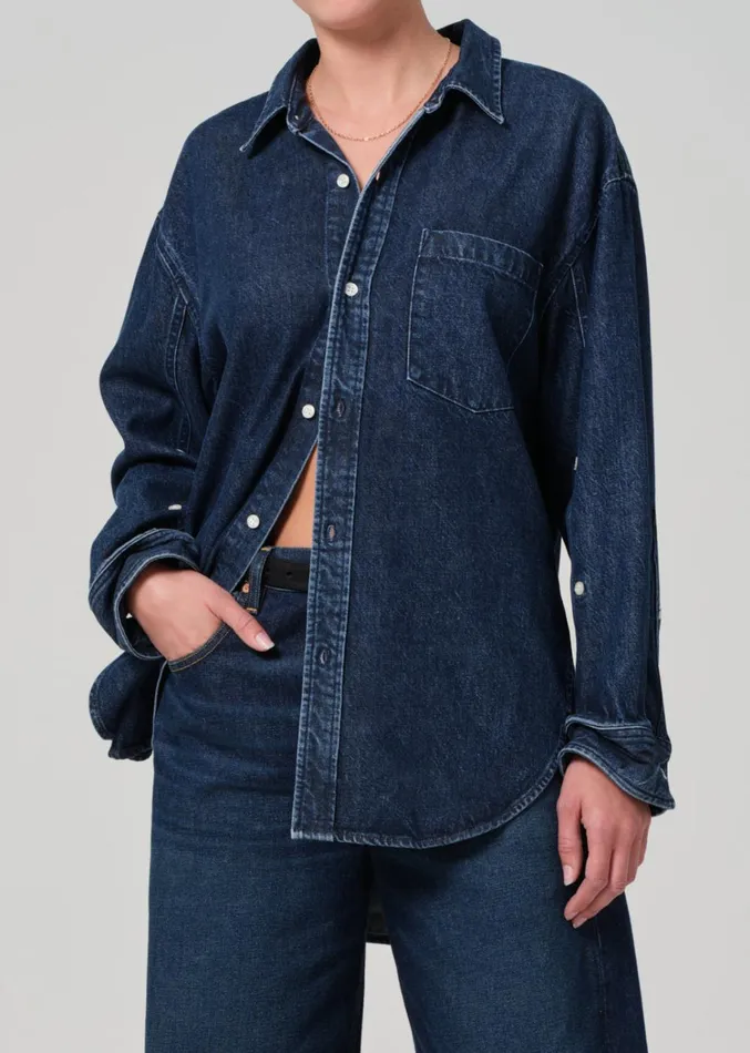 Citizens Of Humanity Kayla Shirt In Artesia Women Tops