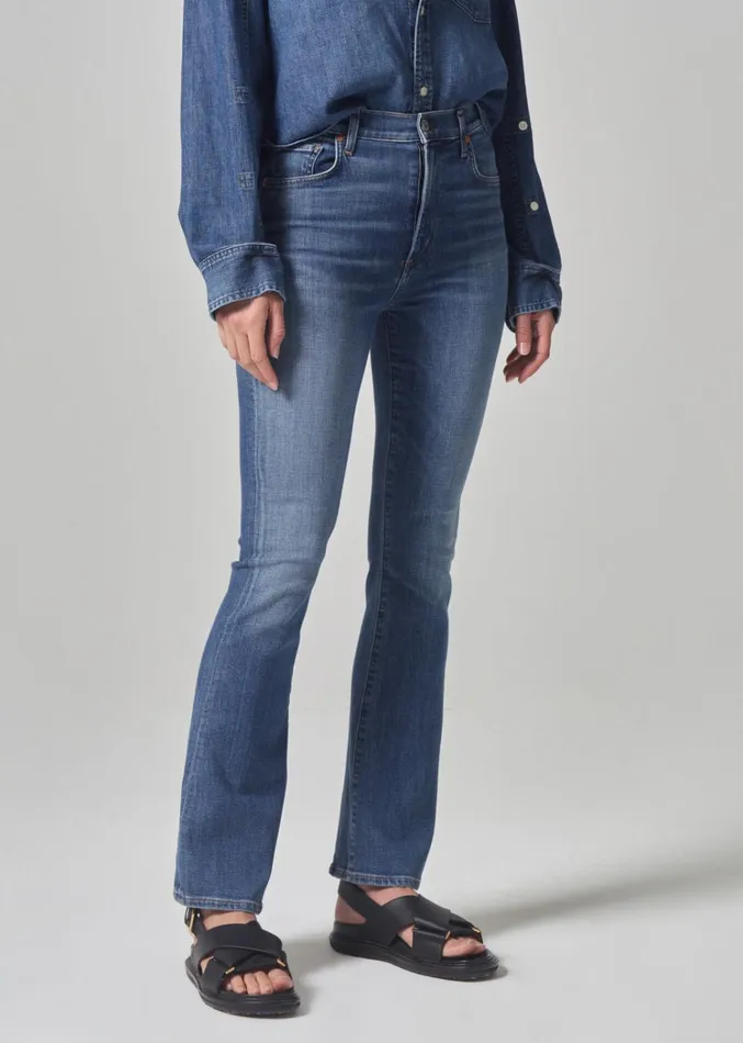 Citizens Of Humanity Lilah High Rise Bootcut 30034 In Lawless Women Jeans