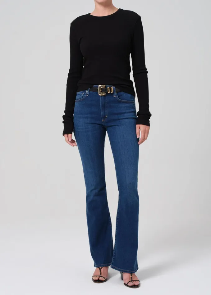 Citizens Of Humanity Lilah High Rise Bootcut 325034 In Provance Women Jeans