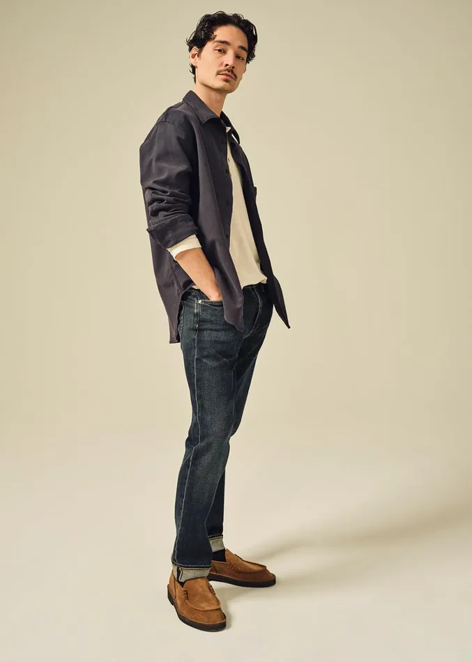Citizens Of Humanity London Tapered Slim Cashmere Denim In Prospect Men Jeans