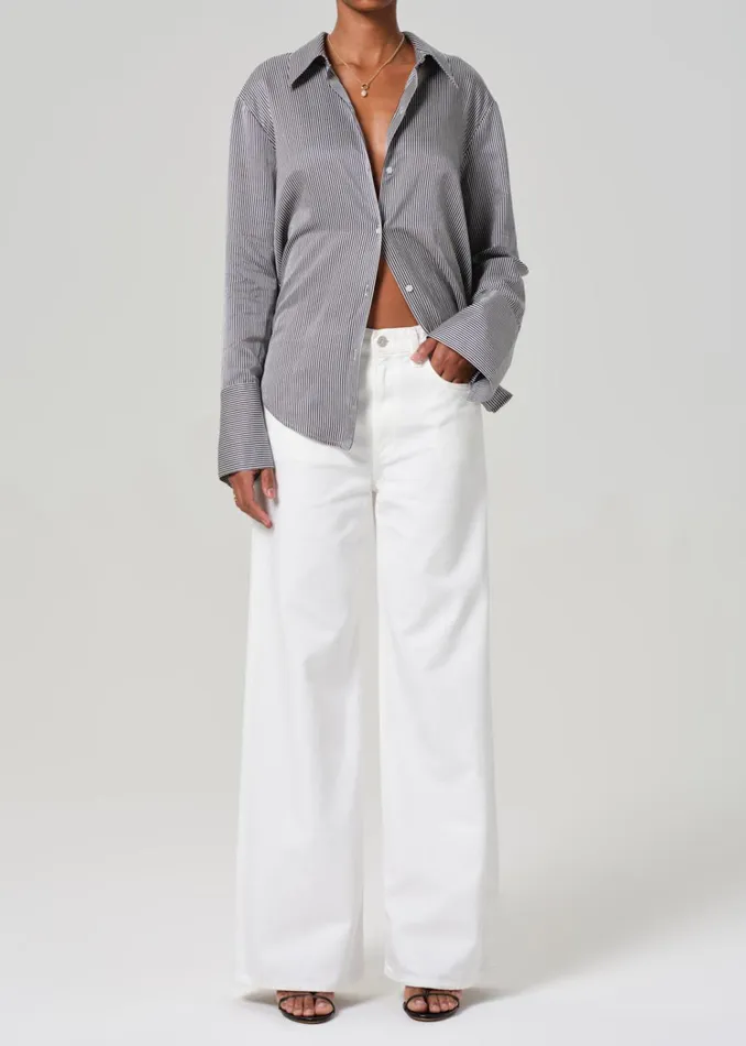 Citizens Of Humanity Paloma Baggy In Soft White Women Jeans