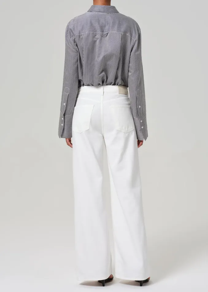 Citizens Of Humanity Paloma Baggy In Soft White Women Jeans