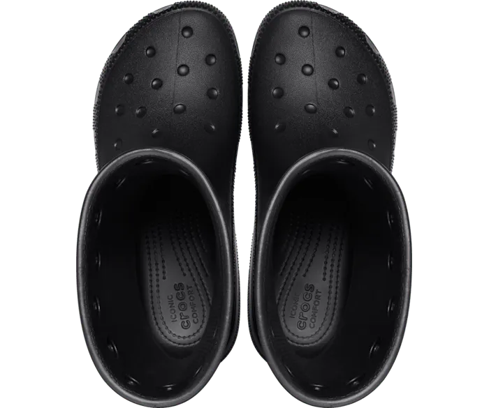 Classic Boot Black Women Crocs Boots