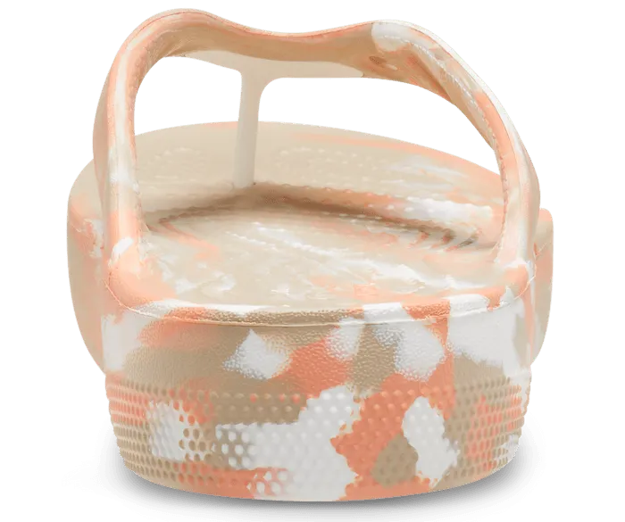 Classic Platform Marbled Flip Chai Multi Women Crocs FlipFlops