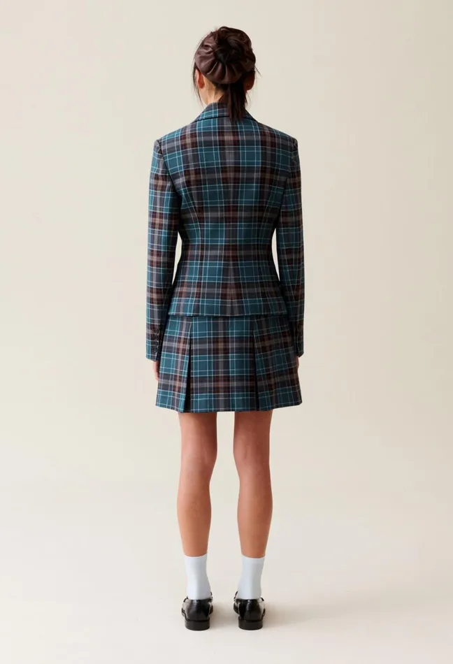 Claudie Pierlot Checked Blazer Multicolored Women Blazers Claudie Pierlot Checked Blazer Multicolored Women Blazers
