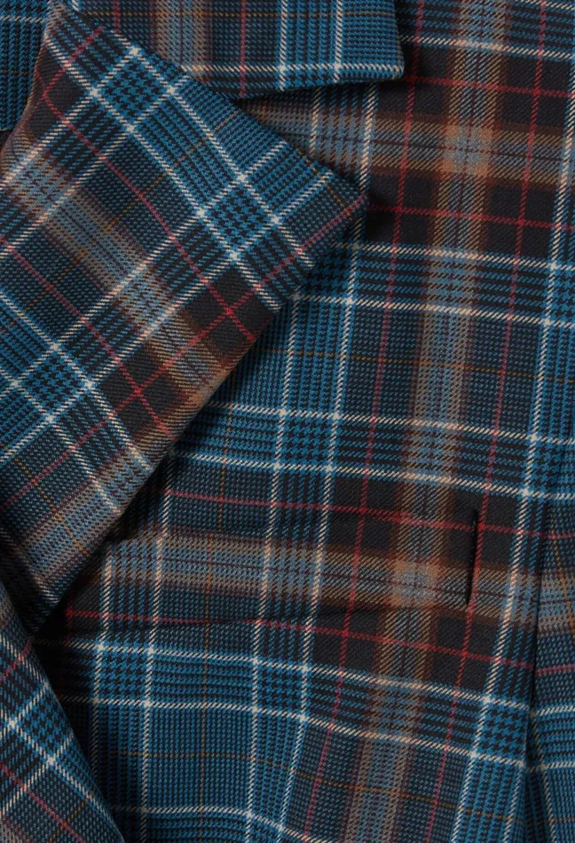 Claudie Pierlot Checked Blazer Multicolored Women Blazers Claudie Pierlot Checked Blazer Multicolored Women Blazers