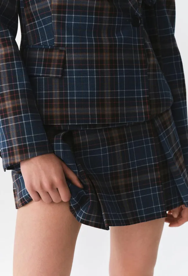 Claudie Pierlot Checked Blazer Multicolored Women Blazers Claudie Pierlot Checked Blazer Multicolored Women Blazers