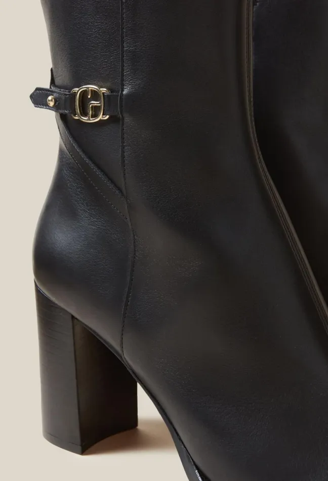 Claudie Pierlot Patent Leather Heeled Ankle Boots Black Women Ankle Boots Claudie Pierlot Patent Leather Heeled Ankle Boots Black Women Ankle Boots