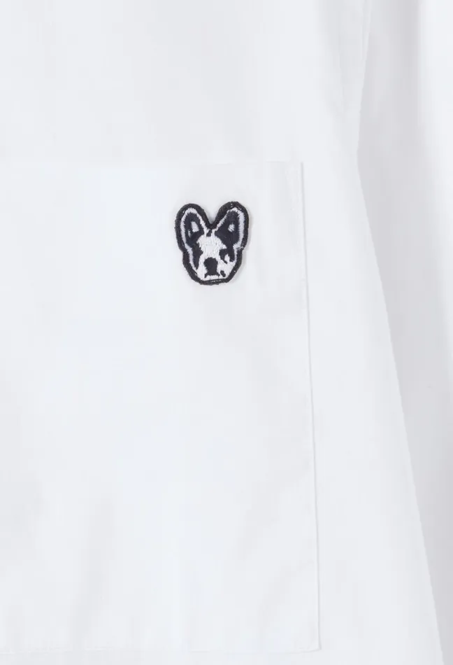 Claudie Pierlot White Toto Jean Shirt Women Tops And Shirts Claudie Pierlot White Toto Jean Shirt Women Tops And Shirts