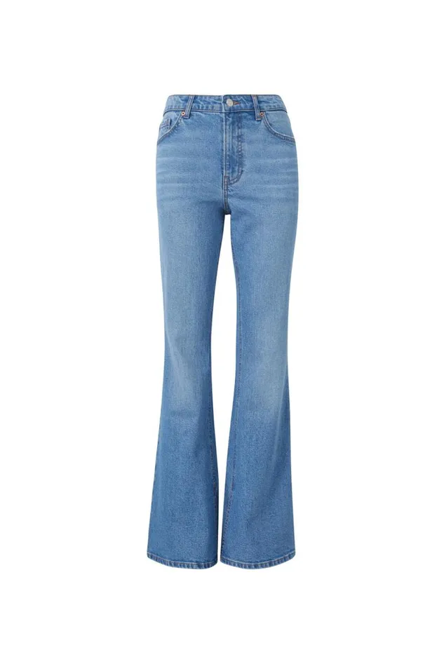 Clothing Supr Jeans High Rise Flare Jean Portsea Blue