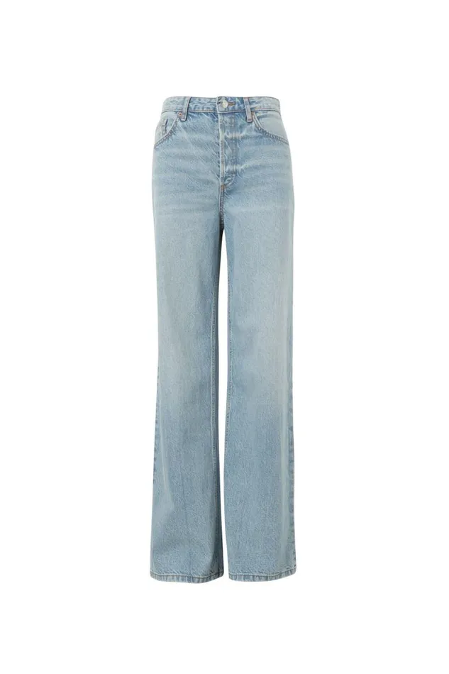 Clothing Supr Jeans High Rise Wide Jean Skylight Blue
