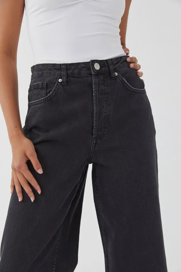 Clothing Supr Jeans High Rise Wide Jean True Black