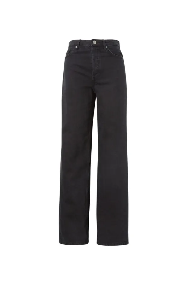 Clothing Supr Jeans High Rise Wide Jean True Black