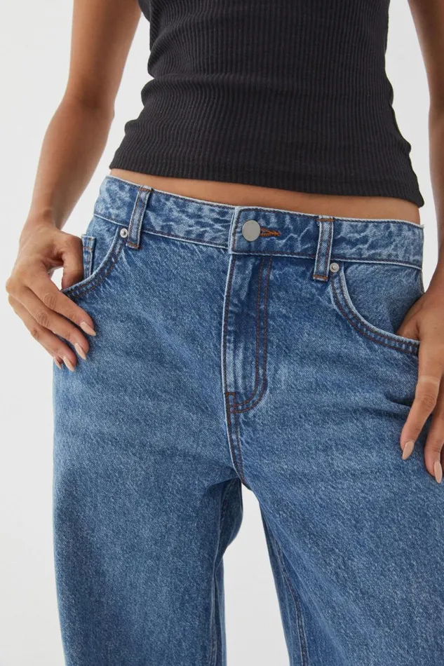Clothing Supr Jeans Low Rise Baggy Jean Winter Blue Fade
