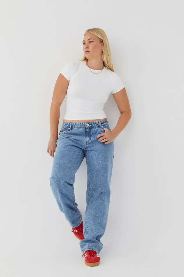 Clothing Supr Jeans Low Rise Straight Jean Offshore Blue