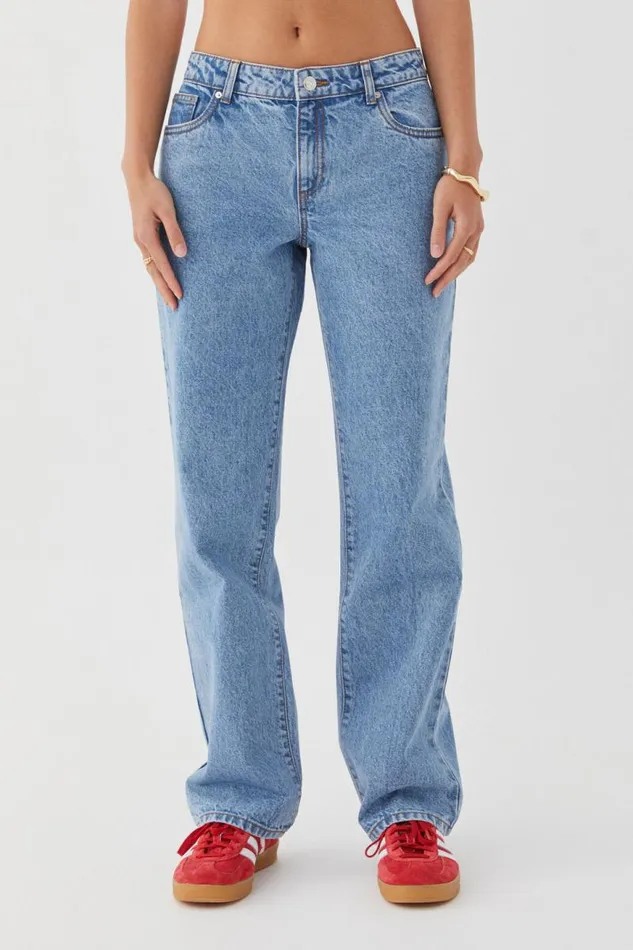 Clothing Supr Jeans Low Rise Straight Jean Offshore Blue