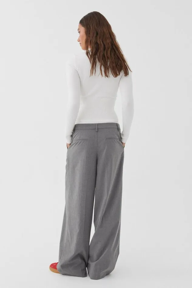 Clothing Supr Pants Brooke Boxer Tailored Pant Charcoal Marle