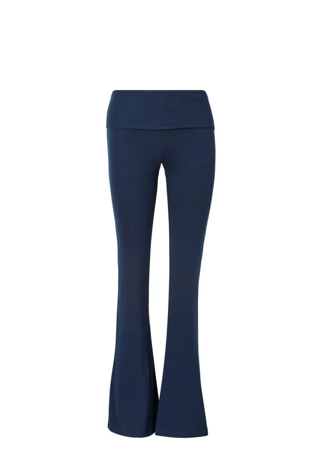Clothing Supr Pants Fold Back Flare Pant All Star Navy
