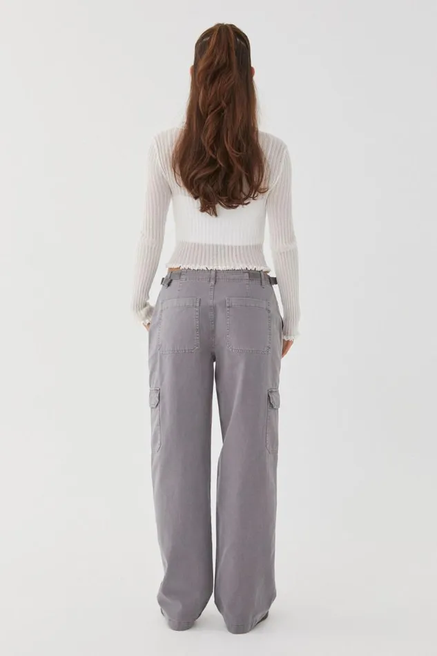 Clothing Supr Pants Matilda Cargo Pant Fossil Grey