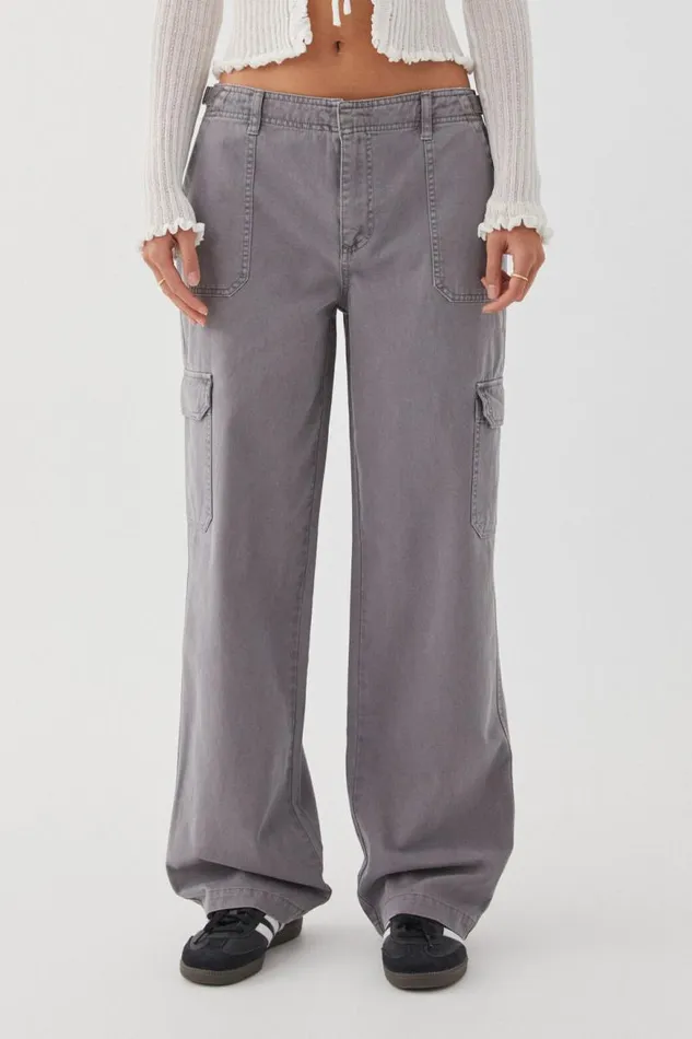Clothing Supr Pants Matilda Cargo Pant Fossil Grey