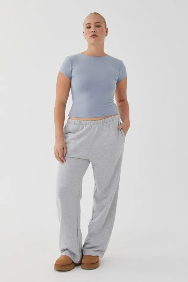 Clothing Supr T Shirts Soft Backless Tee Blue Mist