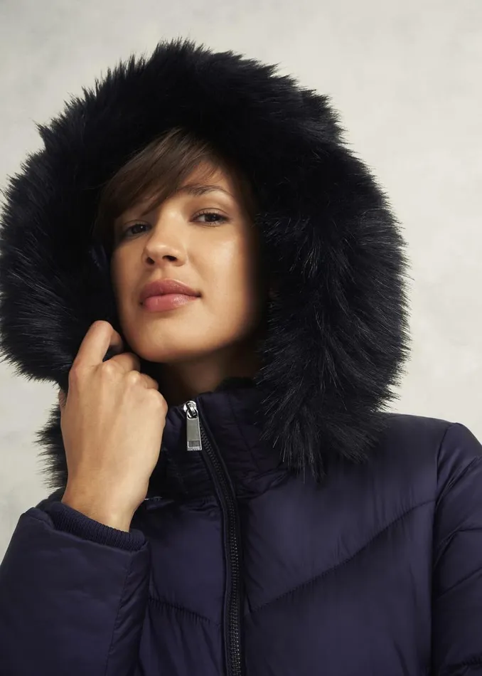 Coats and Jackets Women HOBBS Alis Puffer Navy