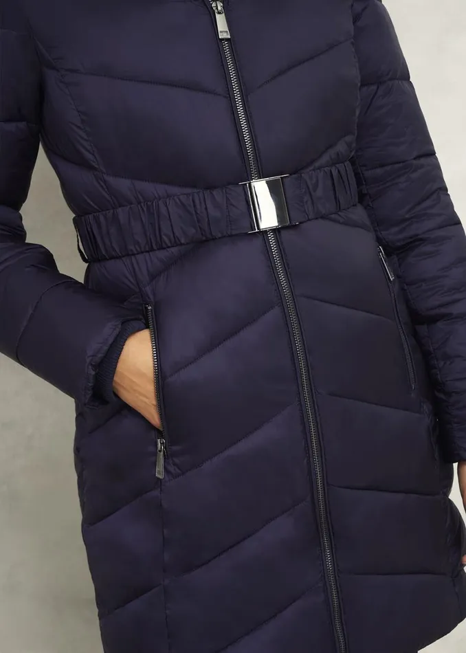 Coats and Jackets Women HOBBS Alis Puffer Navy