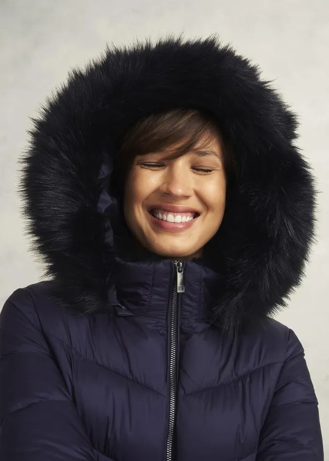 Coats and Jackets Women HOBBS Alis Puffer Navy