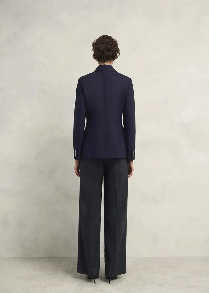 Coats and Jackets Women HOBBS Dorney Jacket With Wool Navy
